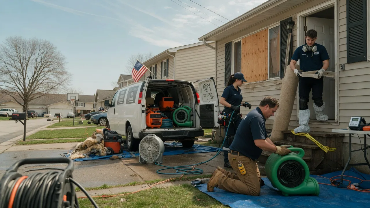 Water Damage Restoration in Howard, OH near me
